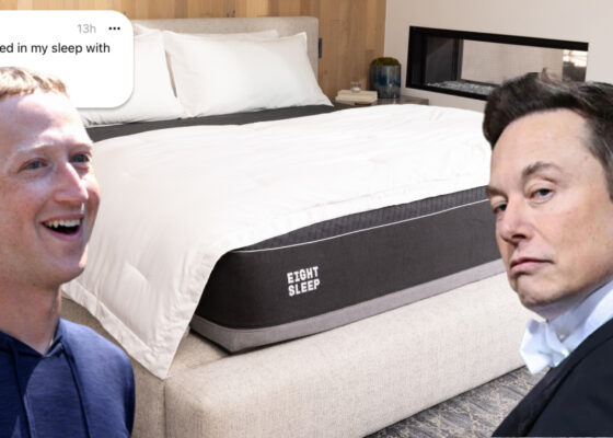 Elon Musk & Mark Zuckerberg Approve of This Temperature-Regulating Mattress Tech… <b>and Now It’s on Sale.</b>