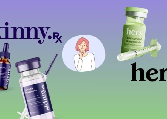 In the World of Semaglutide (aka GLP-1) Providers, SkinnyRx and Hers Reign Supreme. We Tried Both.