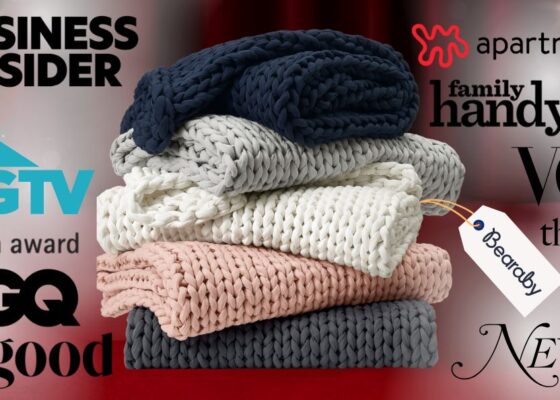 The Original Knitted Weighted Blanket is Swimming in Awards…