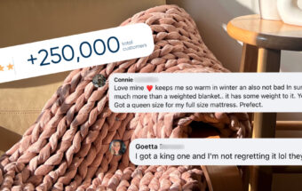 Bearaby’s Weighted Blanket Has Sleepers (and Stressed-Out Brains) Praising It