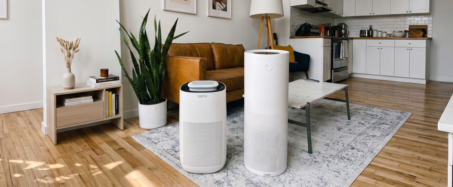 Sans vs. Jaspr: Which Air Purifier Belongs In Your Home? We Put Them Head-to-Head.